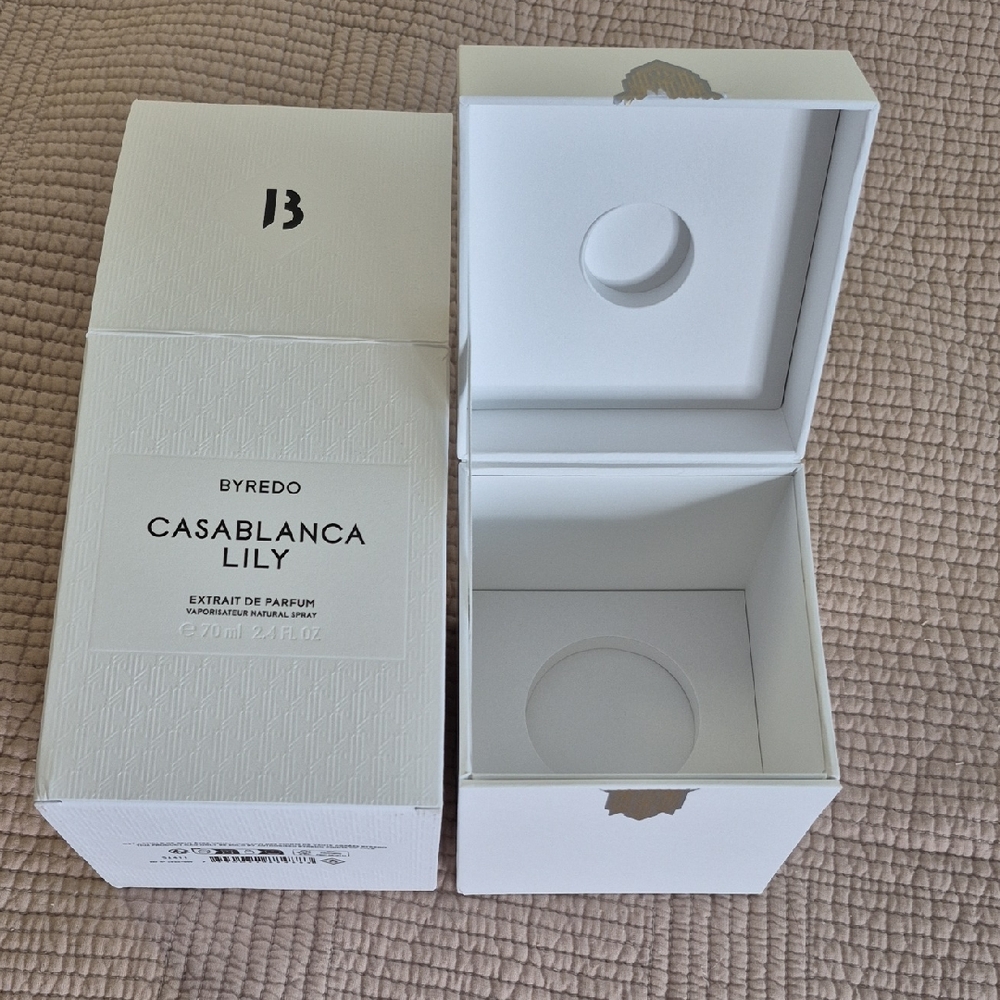Byredo Casablanca Lily White Perfume Box